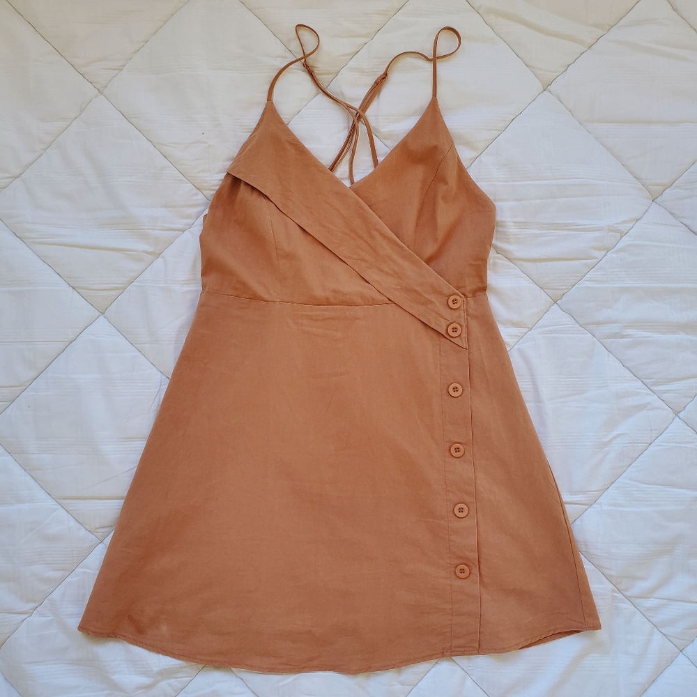 Orange Mini Dress